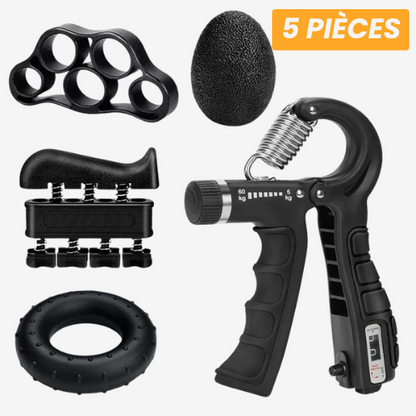 PowerGrip™ - Pince Réglable de Renforcement Musculaire